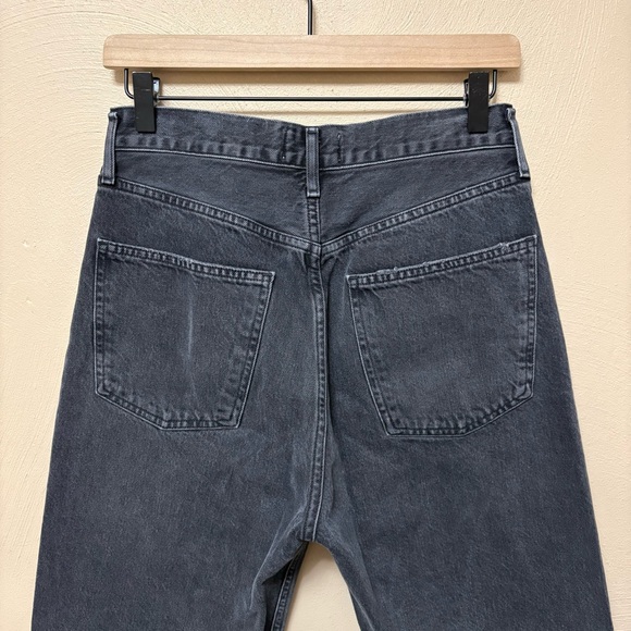 Agolde 90's Mid Rise Loose Jean in Photogram Black Size 26 - Picture 10 of 14